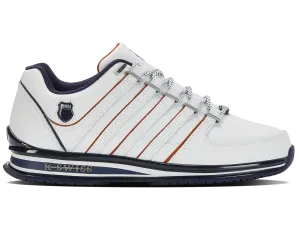 01235-171-M | RINZLER | WHITE/NAVY/BURNT OCHRE