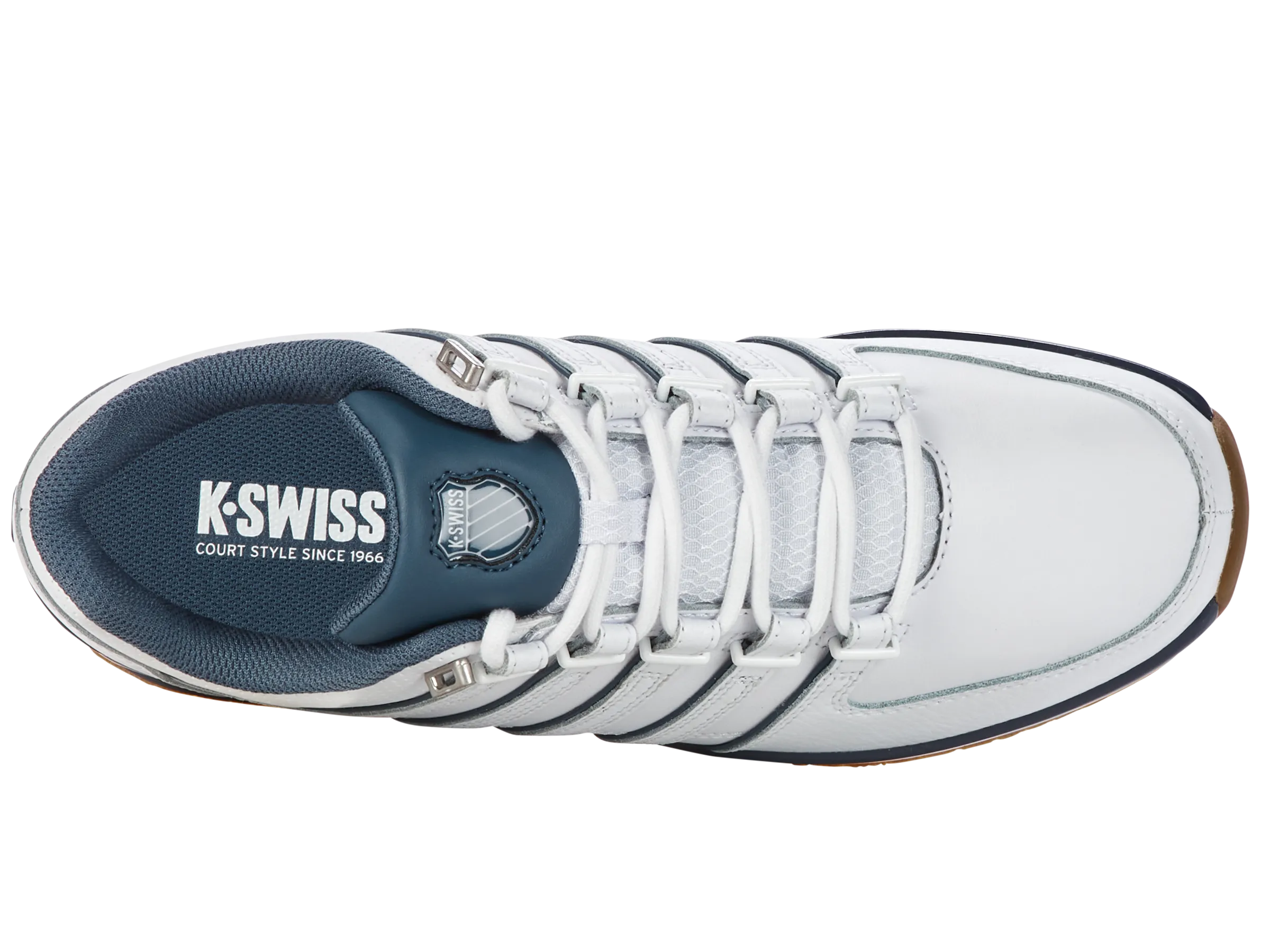 01235-990-M | RINZLER | WHITE/ORION BLUE/GUM
