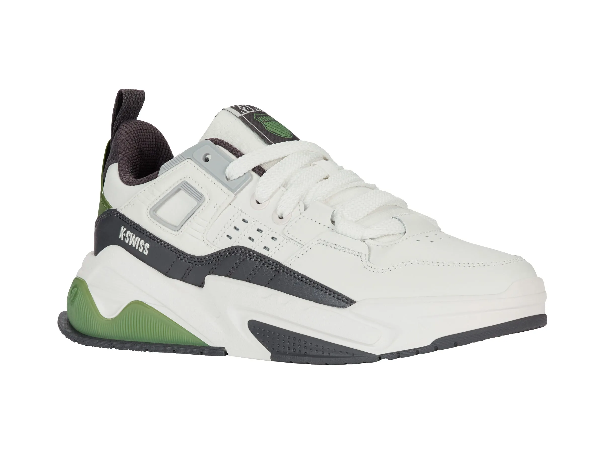 04077-120-M | TECHNA TRAINER | BLANC/ASPHALT/WATERCRESS
