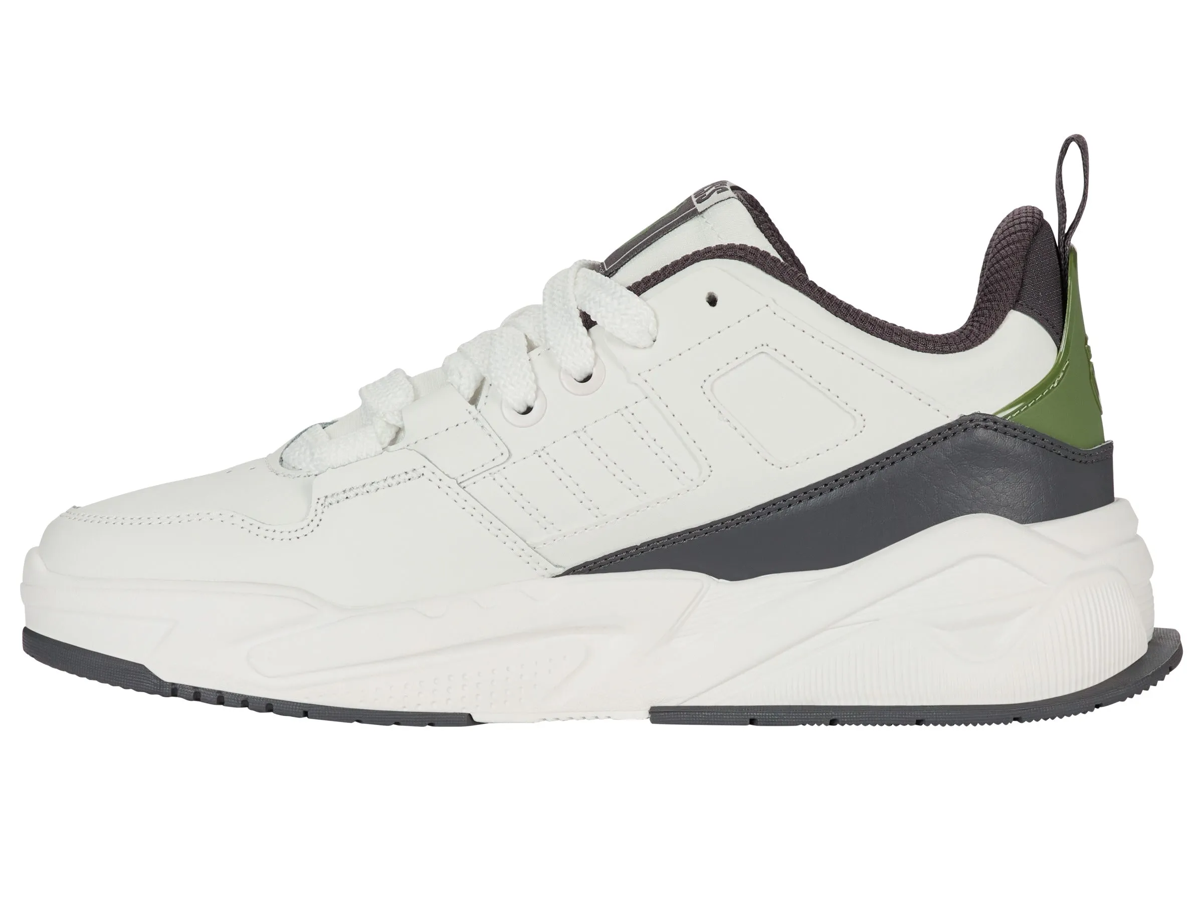 04077-120-M | TECHNA TRAINER | BLANC/ASPHALT/WATERCRESS