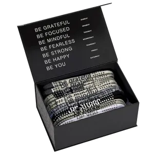 2024 Neutral Mantra Box (set of 7) -  Grip Socks (Barre / Pilates / Yoga)