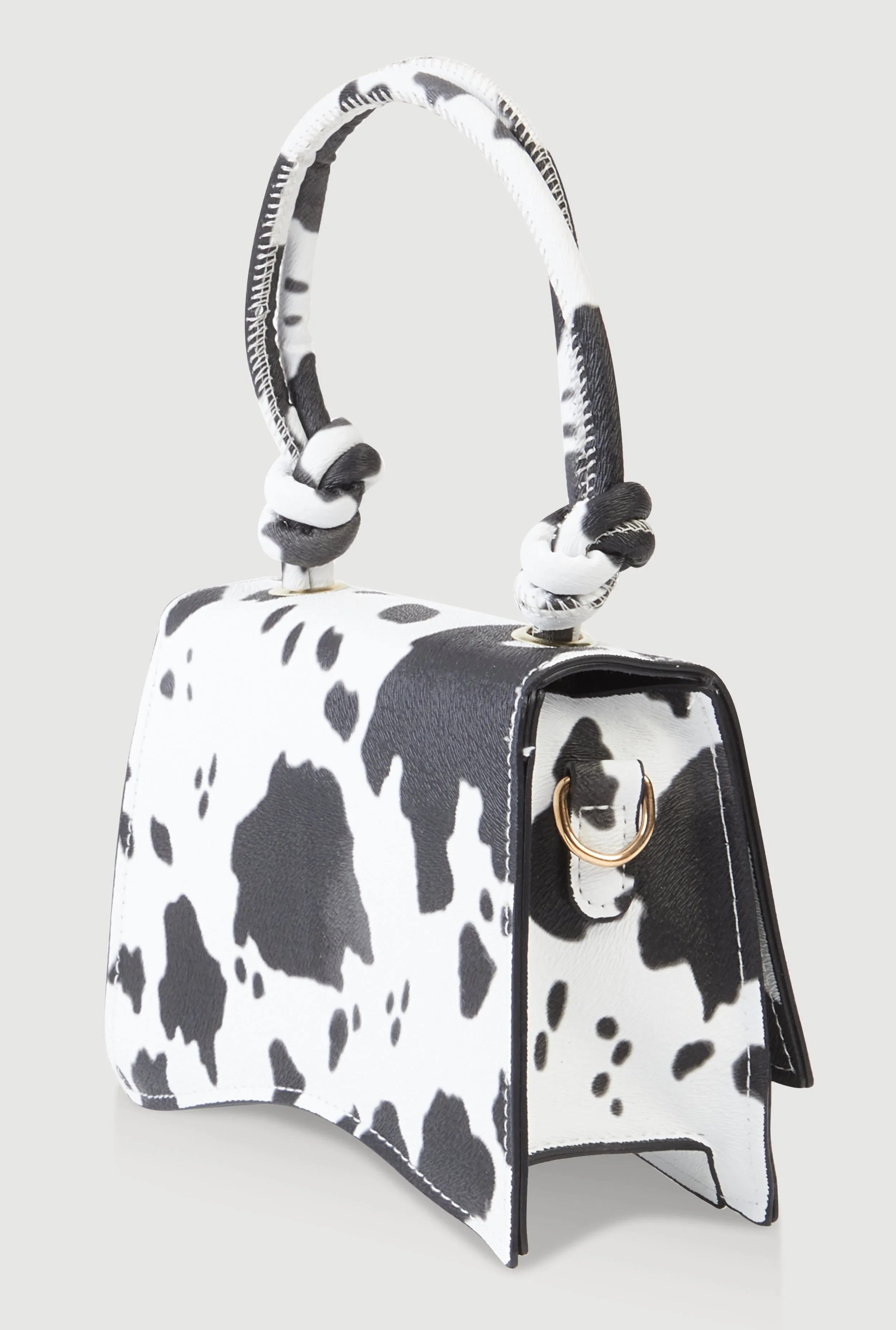 Animal Print Convertible Handbag