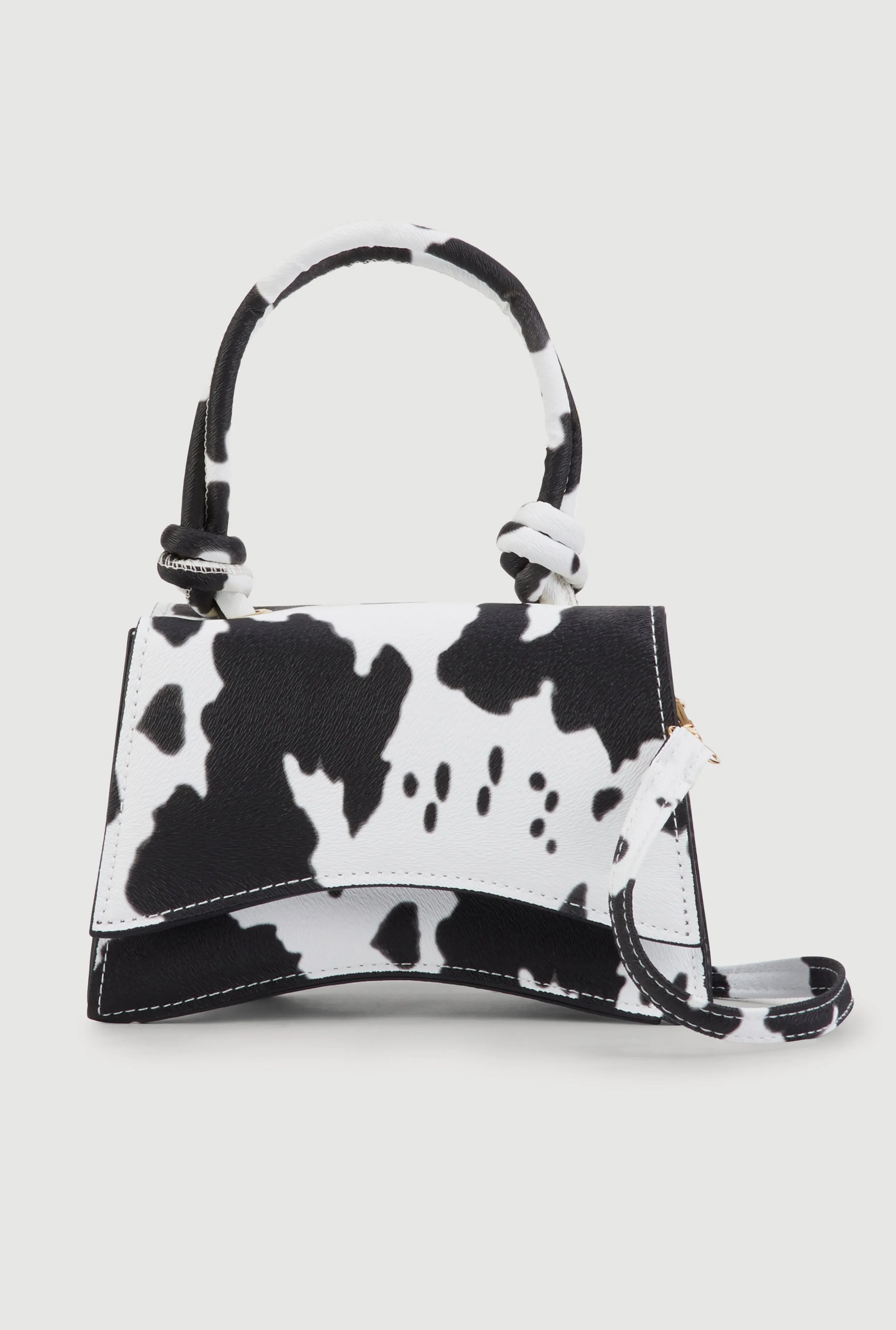 Animal Print Convertible Handbag
