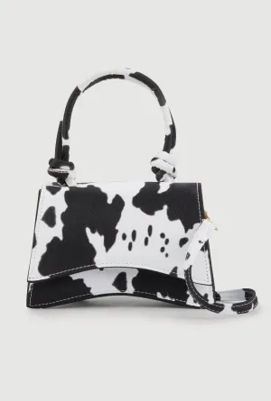 Animal Print Convertible Handbag