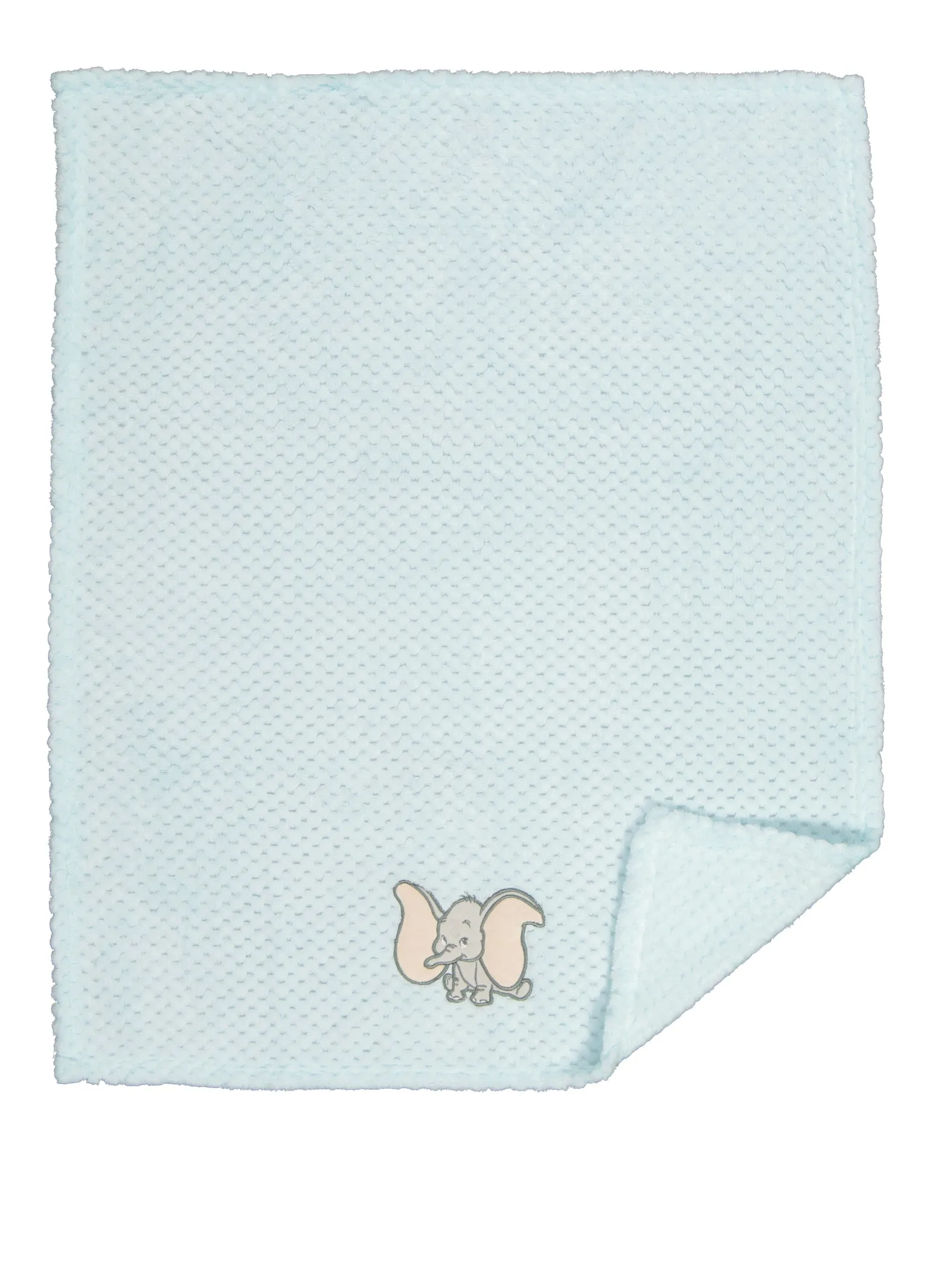 Baby Dumbo Elephant Graphic Plush Blankets 2 Pack