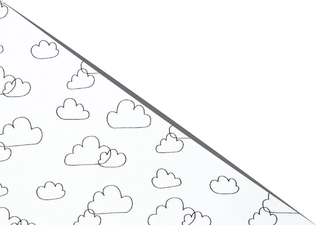babyGap White Clouds 100% Organic Cotton Crib Sheets - 2 Pack