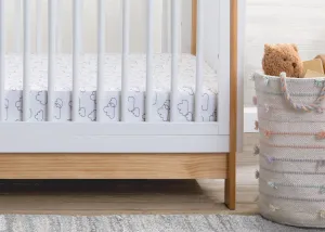 babyGap White Clouds 100% Organic Cotton Crib Sheets - 2 Pack
