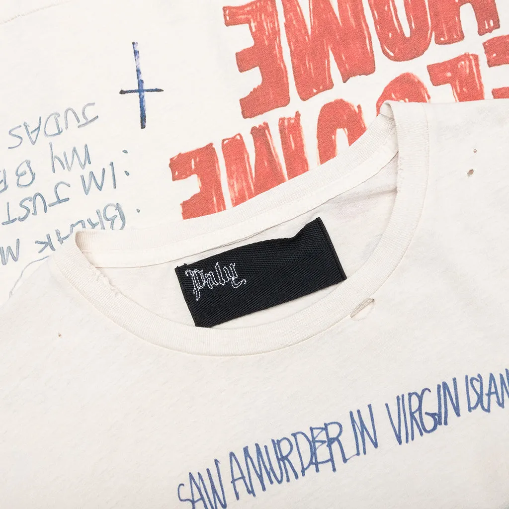 Bad Luck Tee - Vintage White