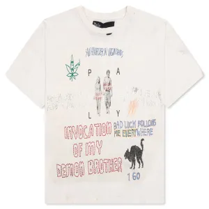 Bad Luck Tee - Vintage White