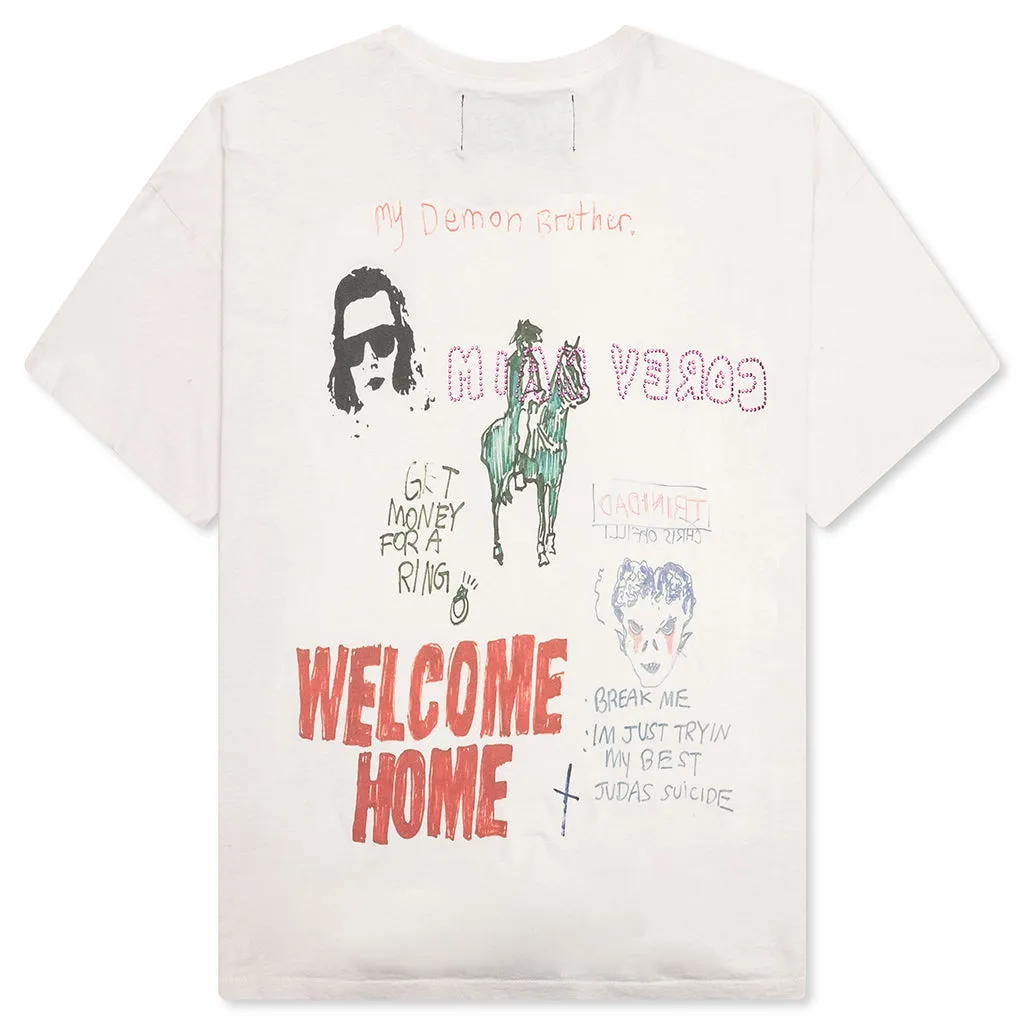 Bad Luck Tee - Vintage White