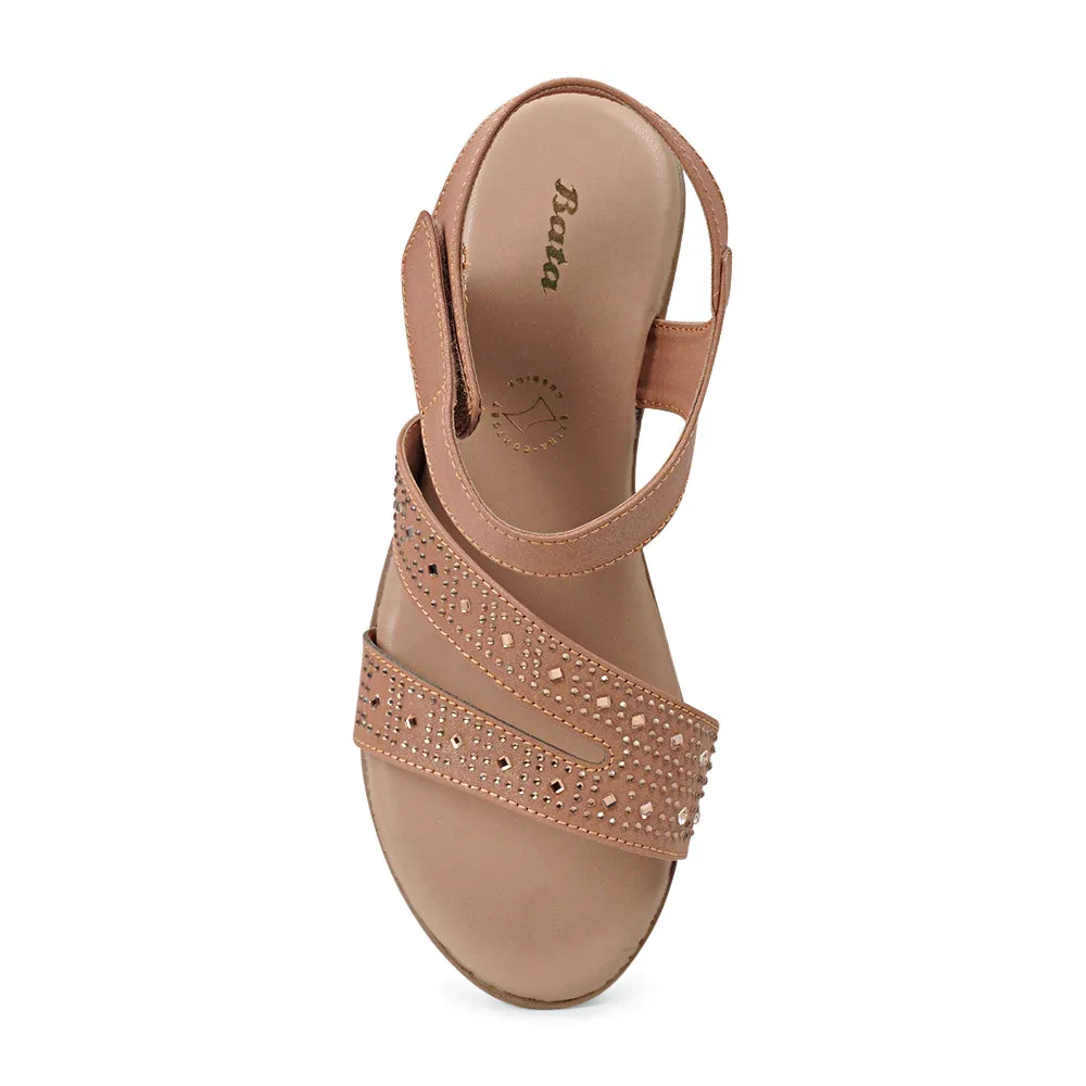 BATA (WOMEN) VIOLET LADIES CHAPPALS WEDGE SANDAL