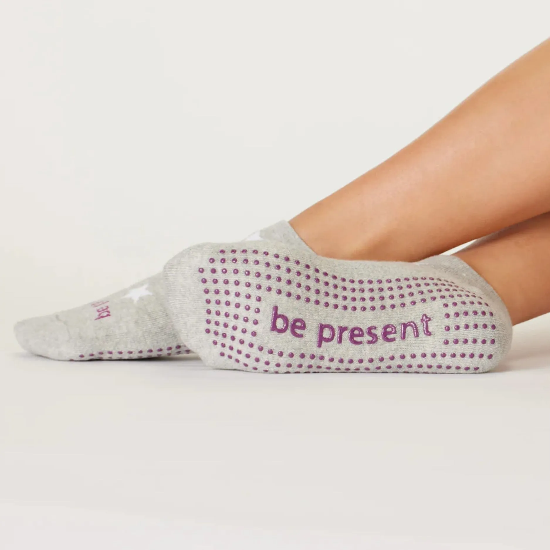 Be Present - Aura - Infinity Grip Socks (Barre / Pilates)