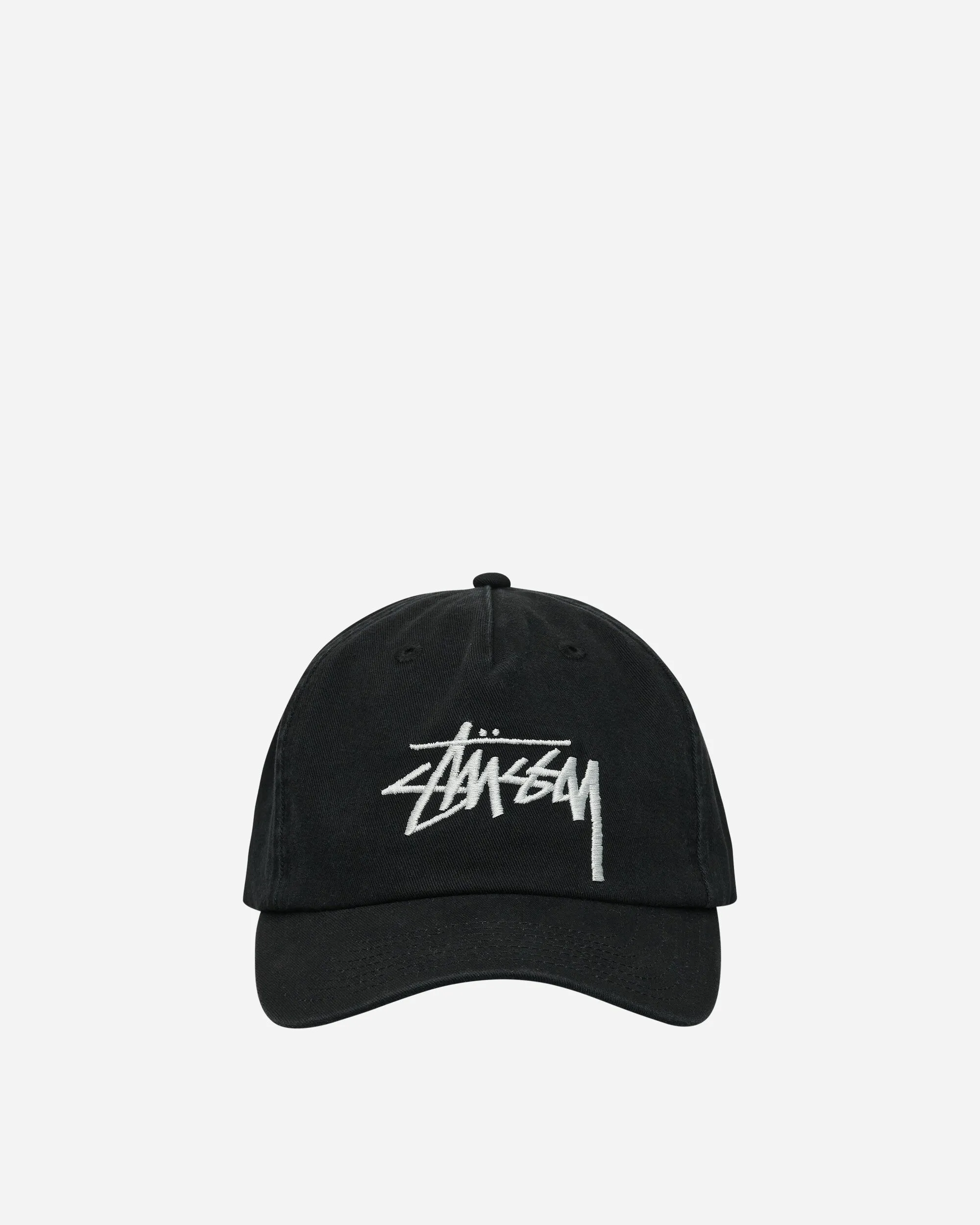 Big Stock Snapback Cap Shadow Black