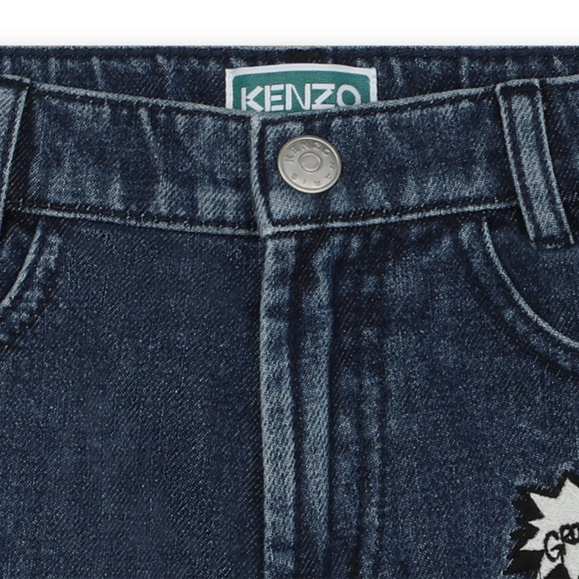 Blue Bermuda Denim Shorts