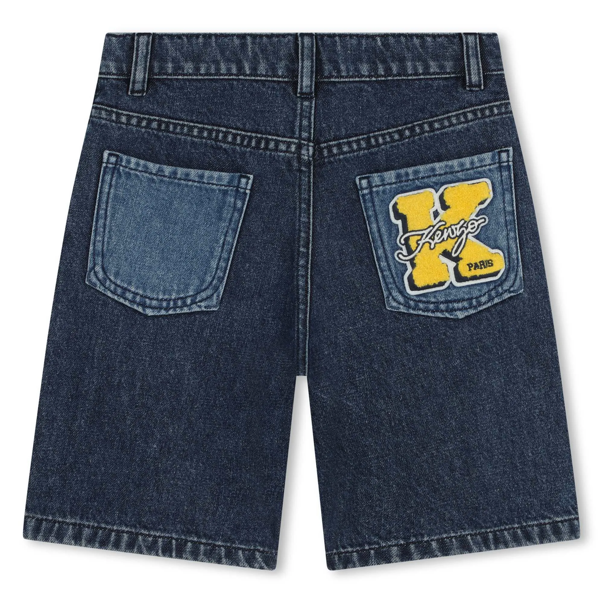 Blue Bermuda Denim Shorts