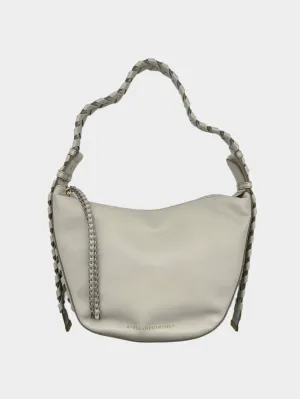 Borsa A Spalla Media Grigia In Alter Mat Con Zip