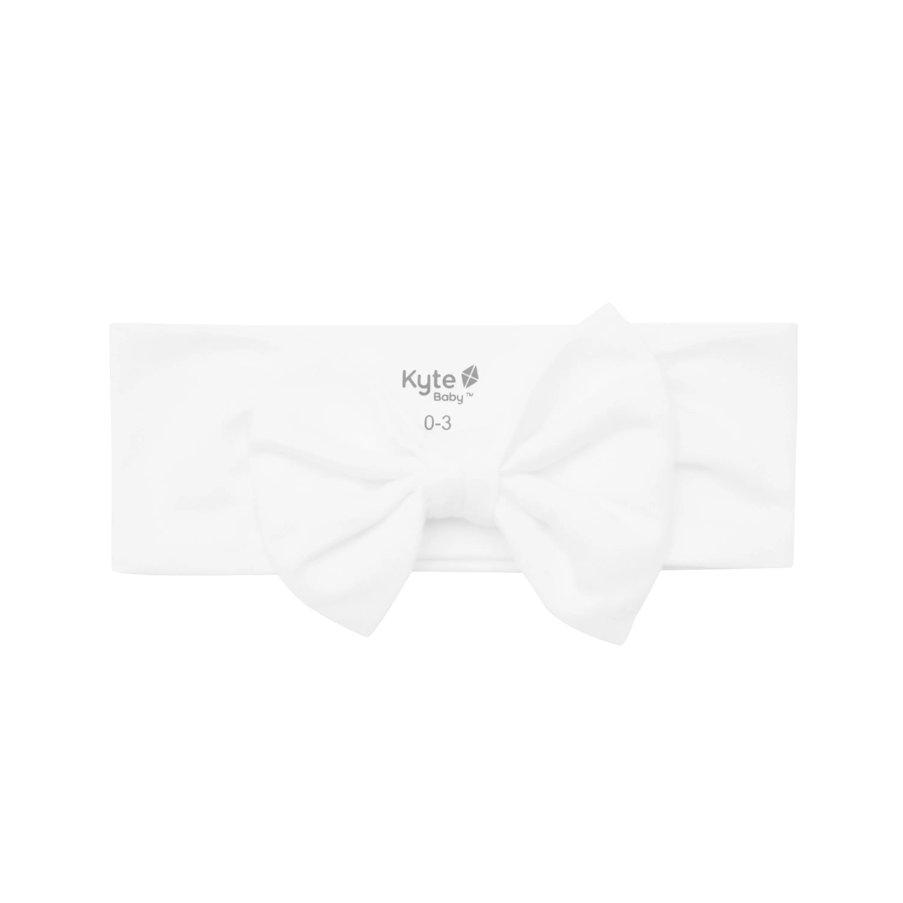 Bow Headband in Cloud