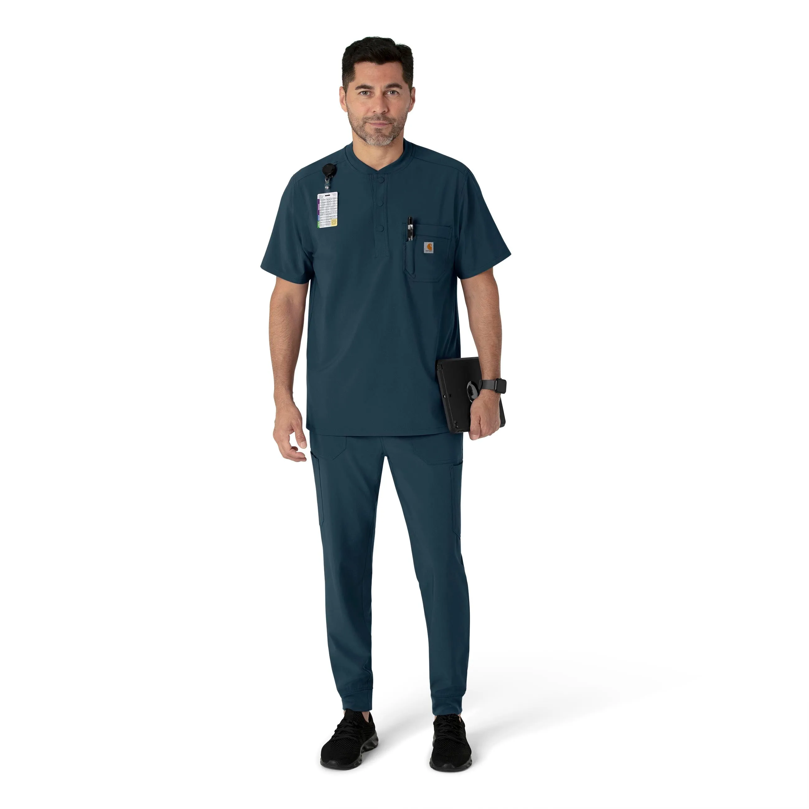Carhartt Force Cross-Flex Men's Jogger Scrub Pant - Deep Navy