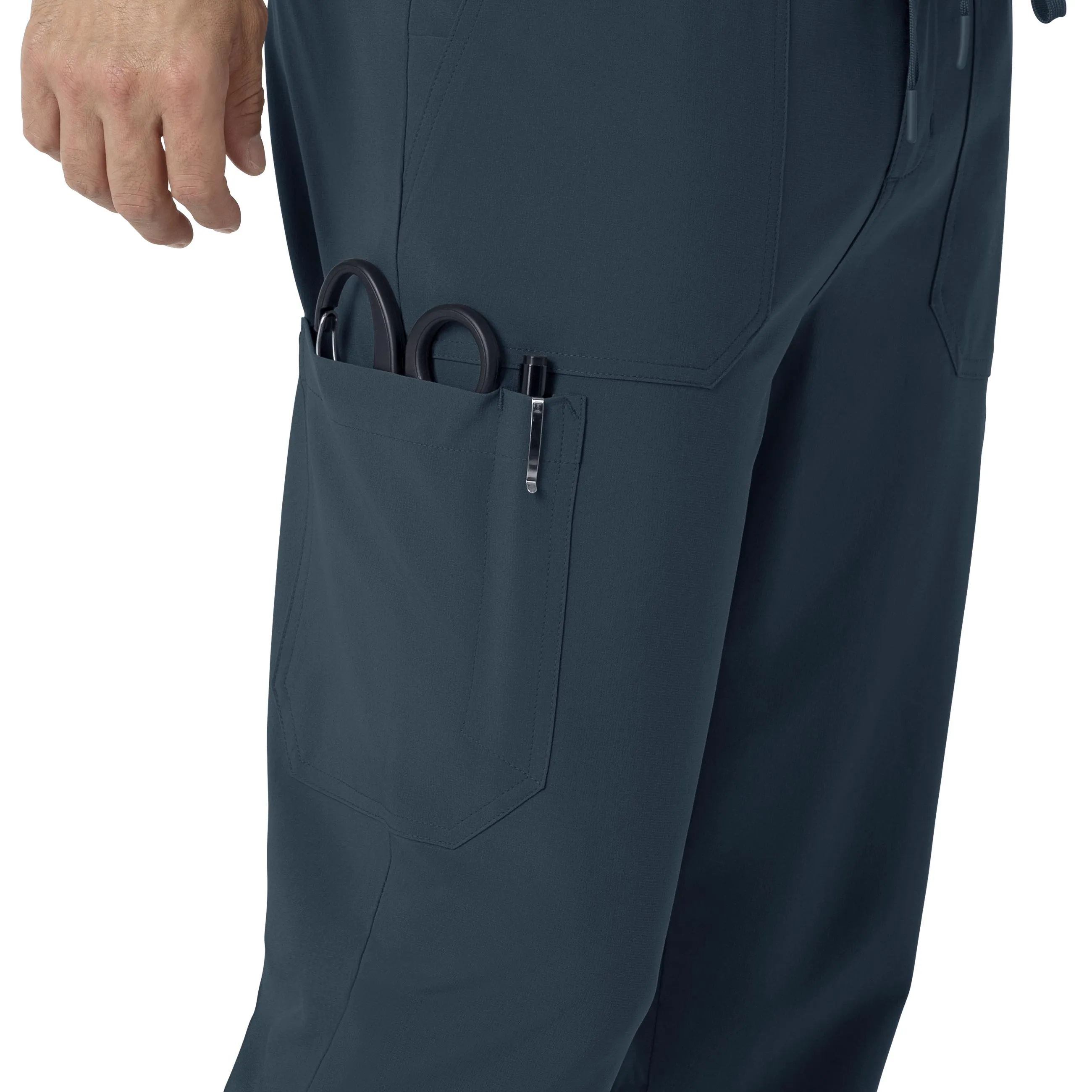 Carhartt Force Cross-Flex Men's Jogger Scrub Pant - Deep Navy