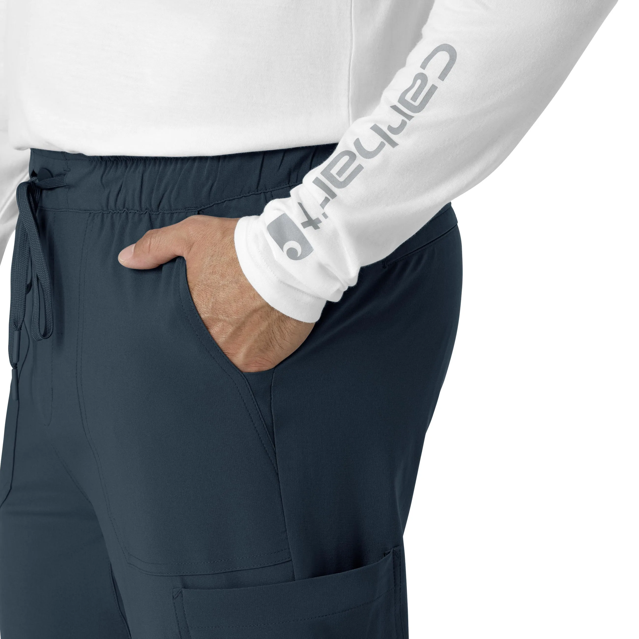 Carhartt Force Cross-Flex Men's Jogger Scrub Pant - Deep Navy
