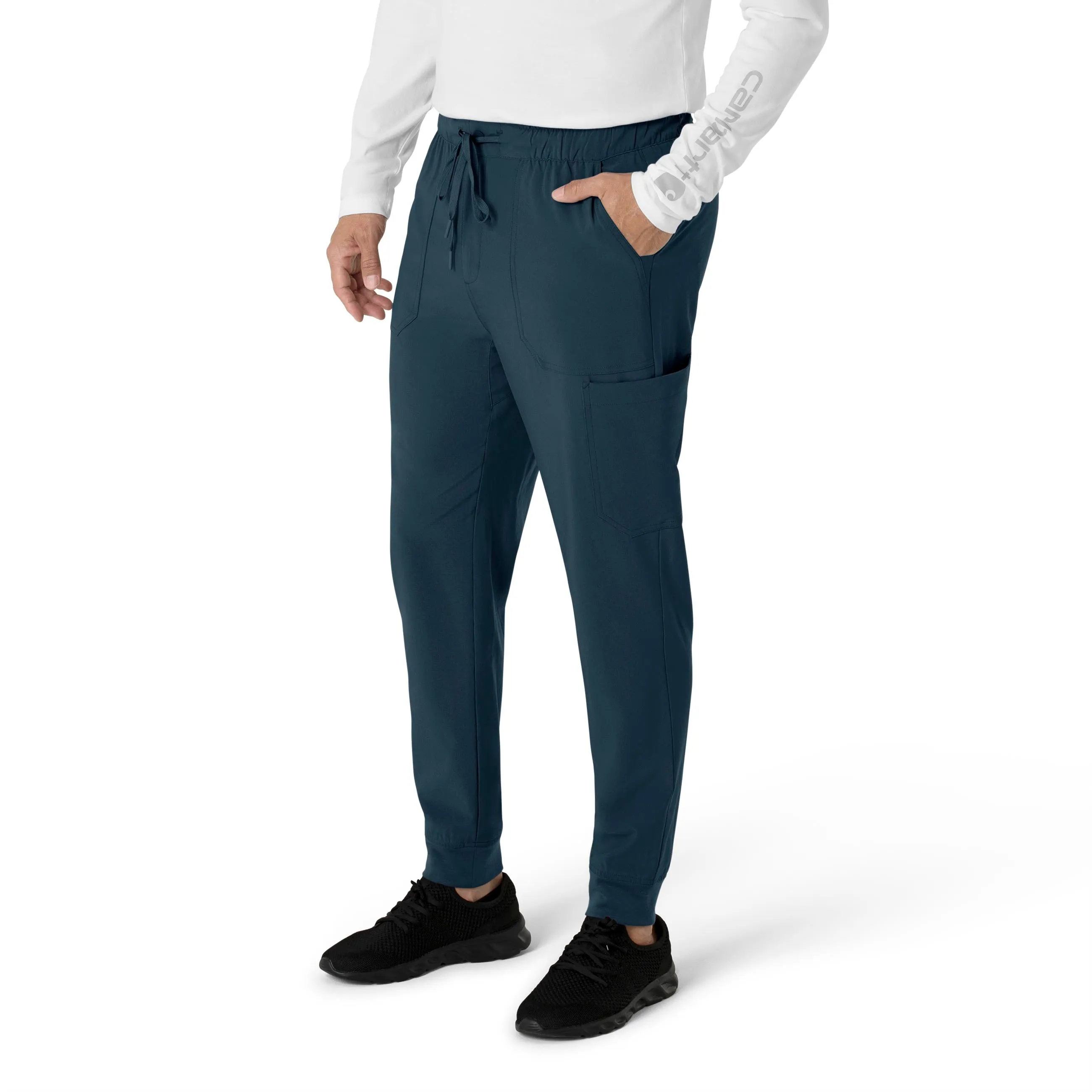 Carhartt Force Cross-Flex Men's Jogger Scrub Pant - Deep Navy