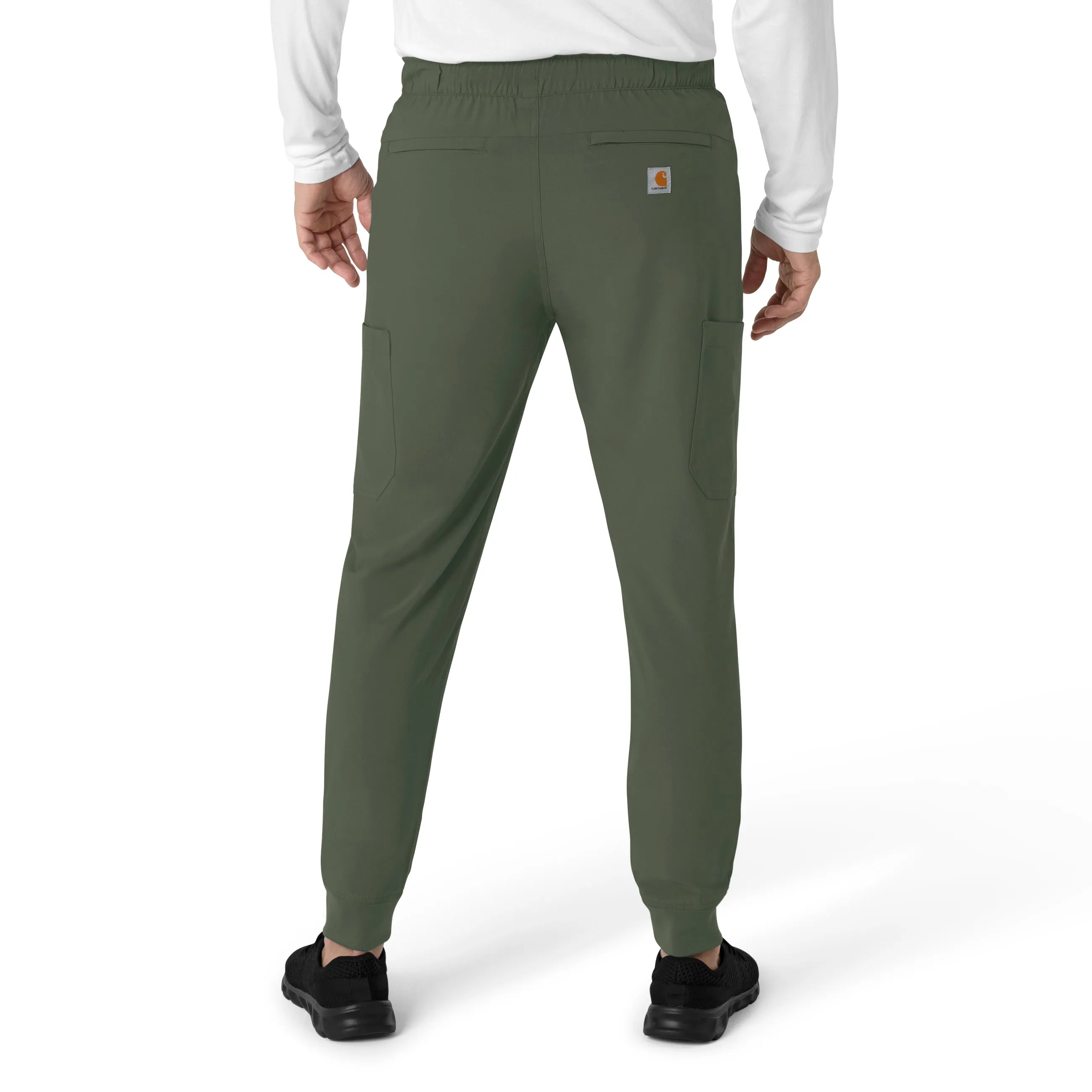 Carhartt Force Cross-Flex Men's Jogger Scrub Pant - Olive