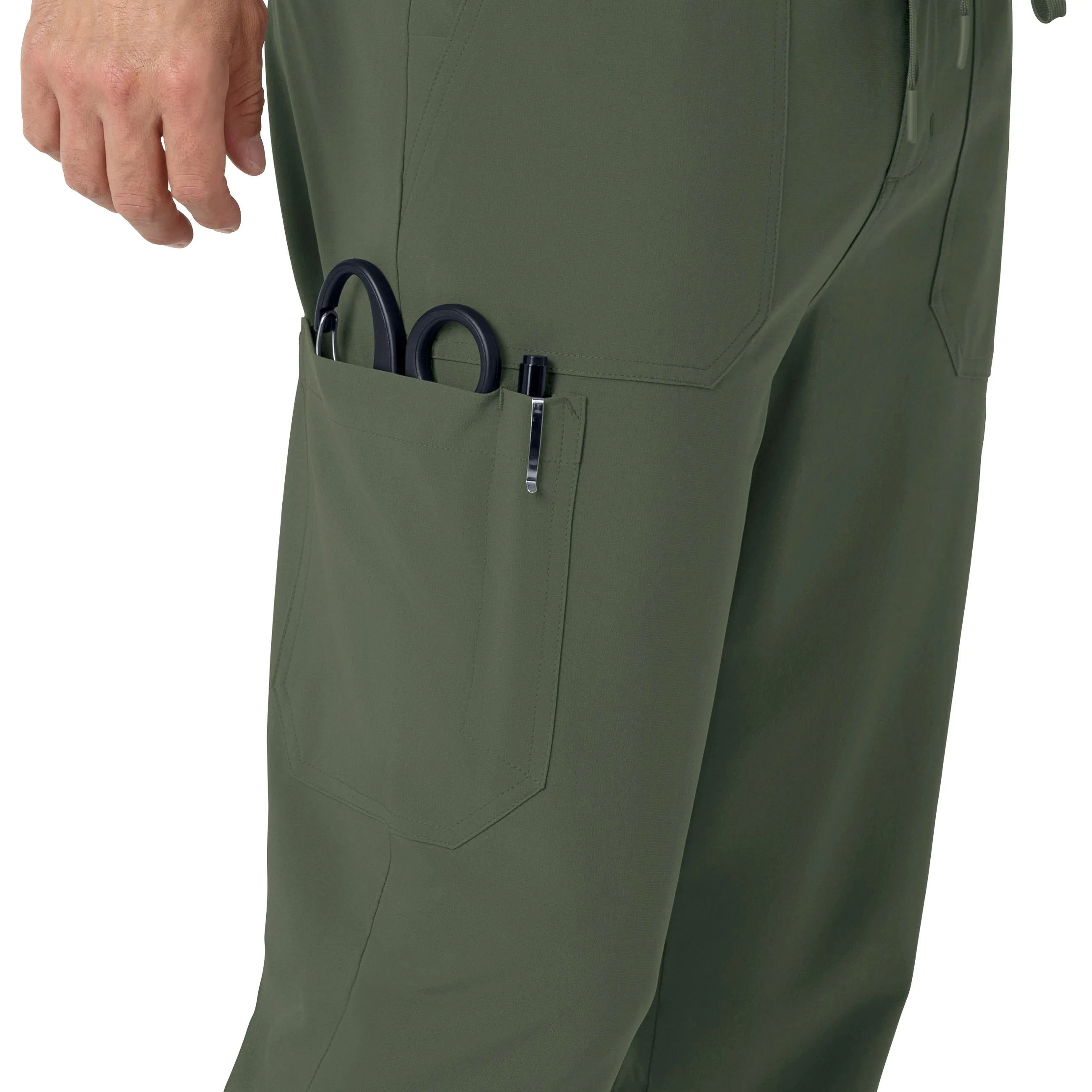 Carhartt Force Cross-Flex Men's Jogger Scrub Pant - Olive