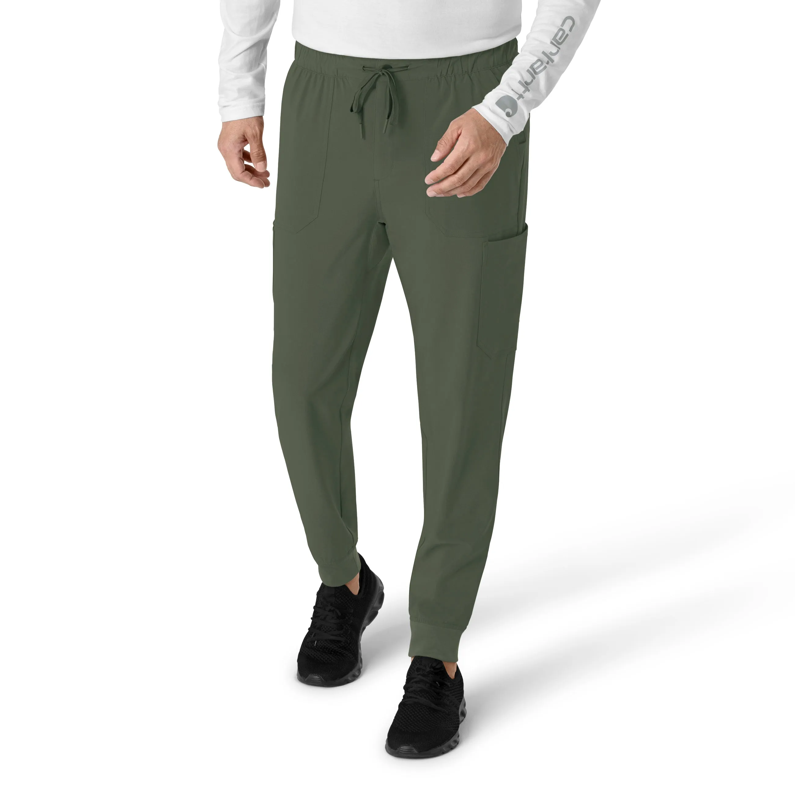 Carhartt Force Cross-Flex Men's Jogger Scrub Pant - Olive