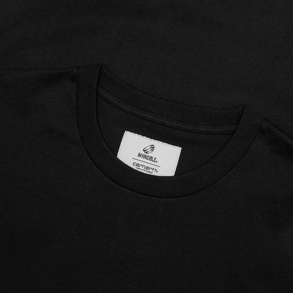 Carhartt WIP x Invincible S/S Madison Duck T-Shirt - Black/White