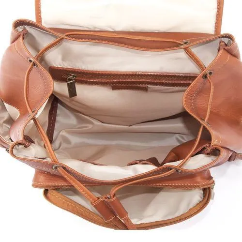 Claire Chase Uptown leather Backpack