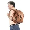 Claire Chase Uptown leather Backpack