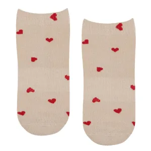 Classic Low Rise Grip Socks - Love Me (Barre / Pilates)