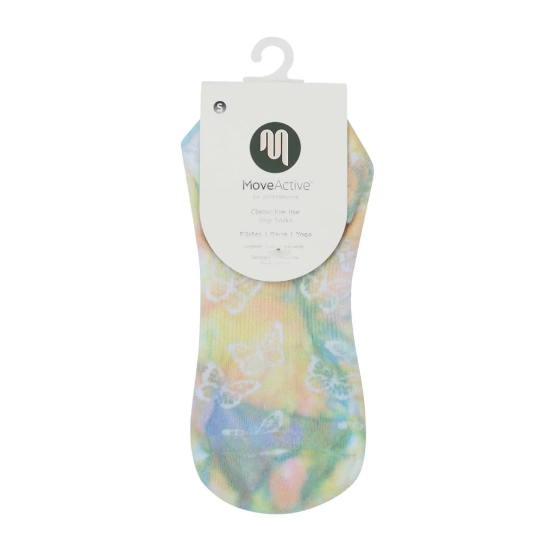 Classic Low Rise Grip Socks - Tie-Dye (Barre / Pilates)