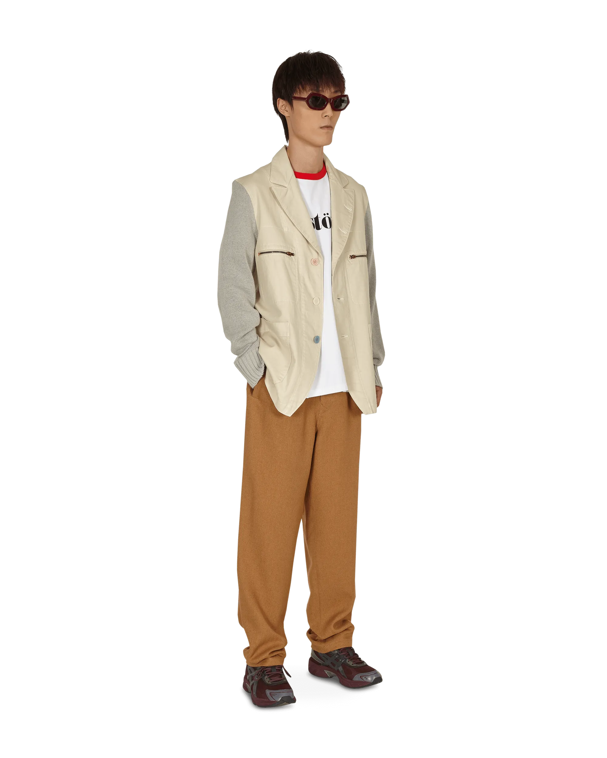 Cotton Blazer White