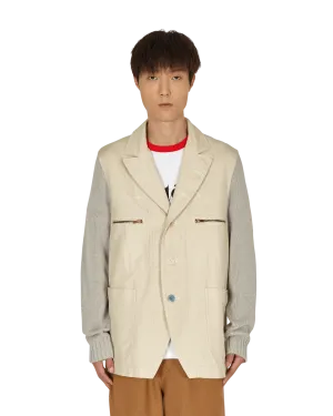 Cotton Blazer White