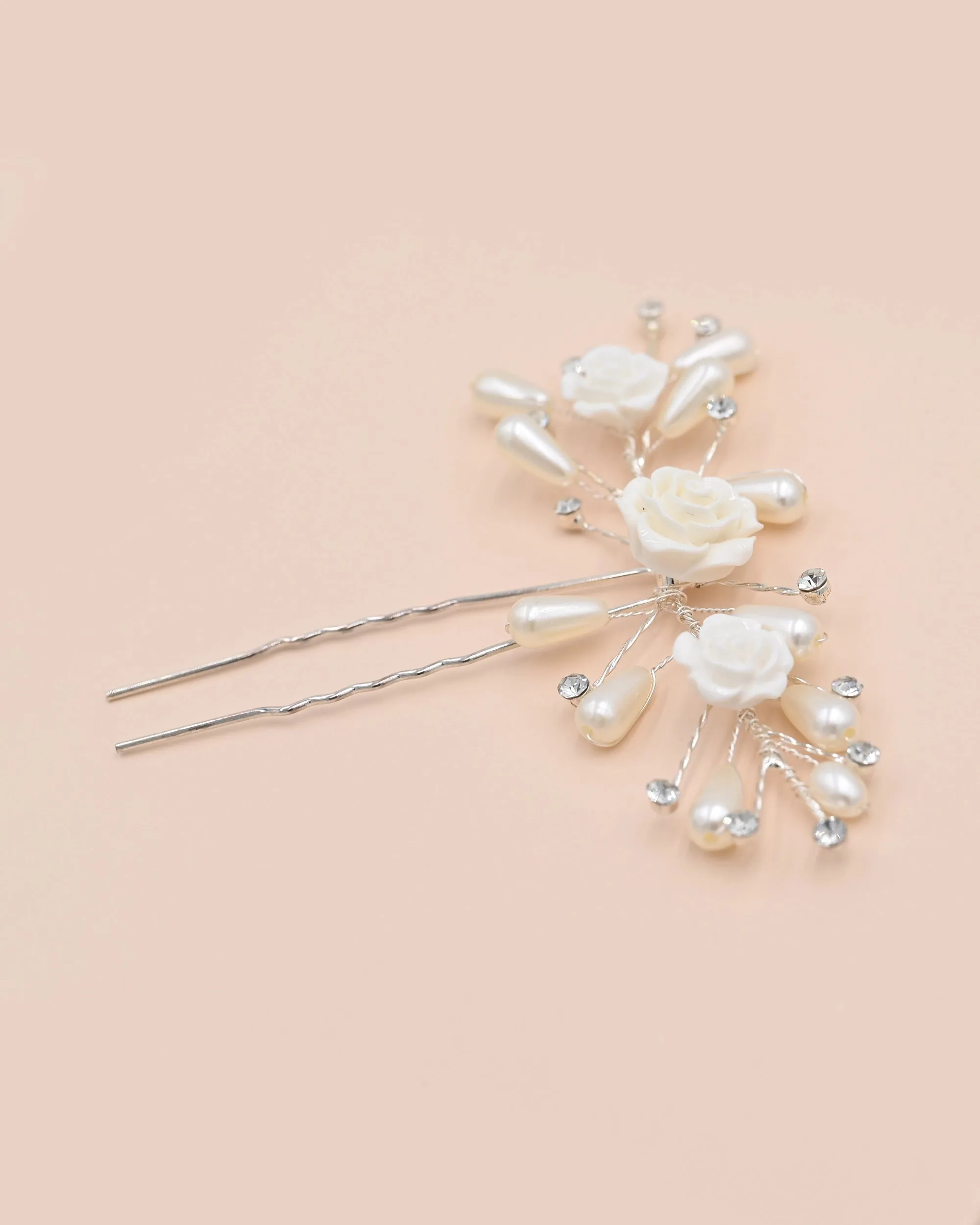 Crystal Inflorescence Hair Pin