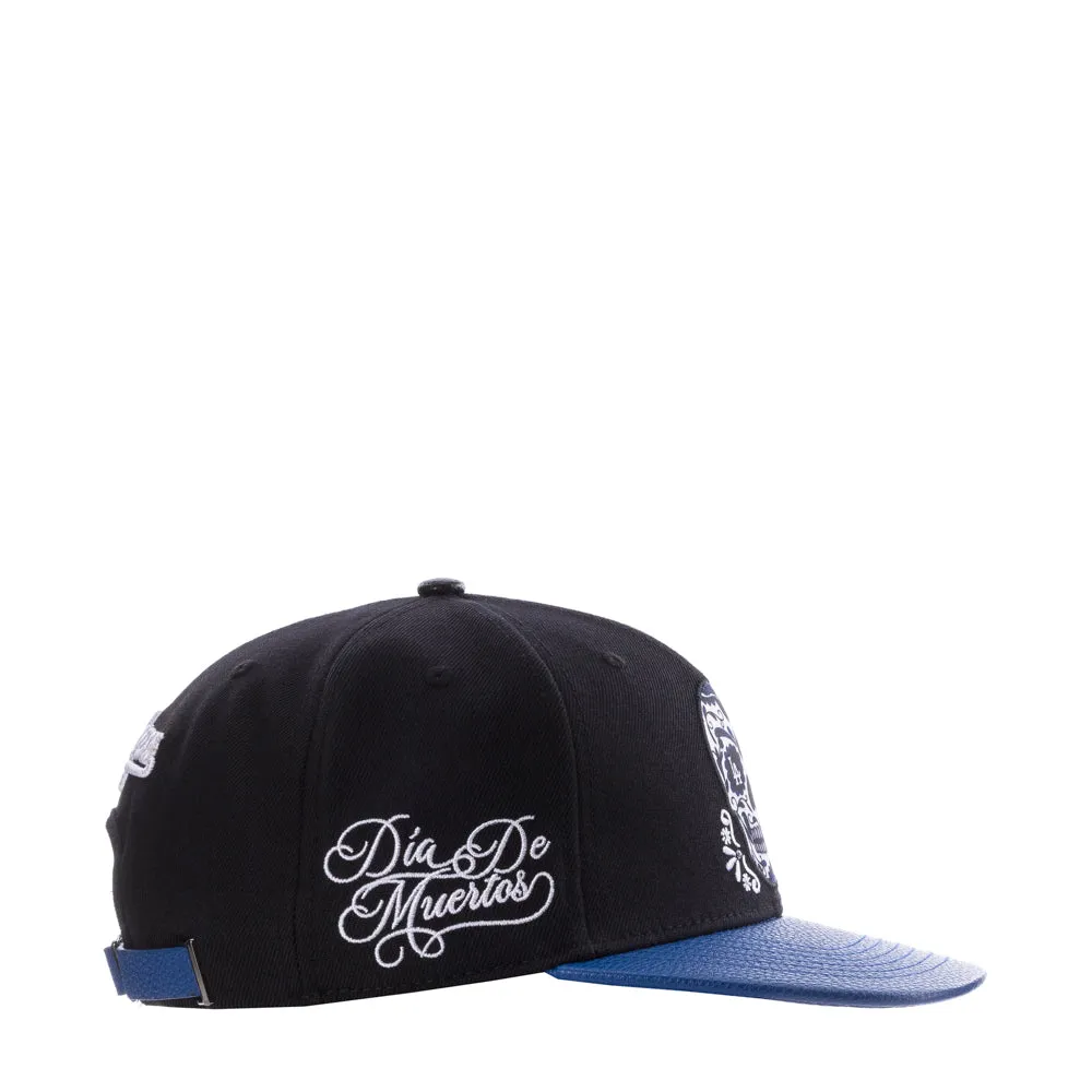 Dodgers Sugar Skull Wool Blend Pro 6  2-Tone Strapback