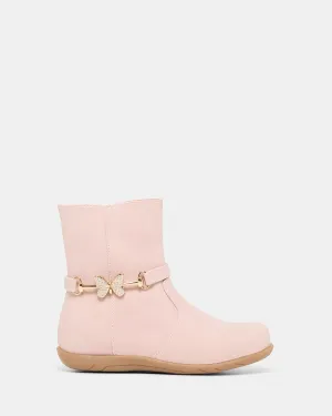Edith Butterfly Boot Blush