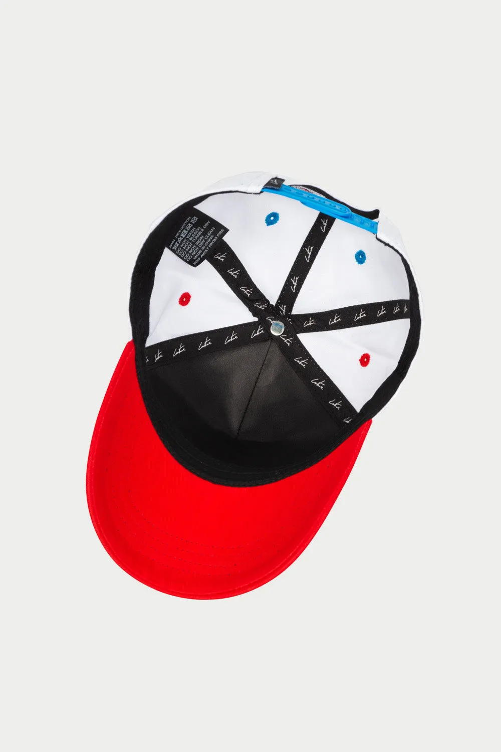 EMBLEM ANNIVERSARY BADGED CAP - WHITE