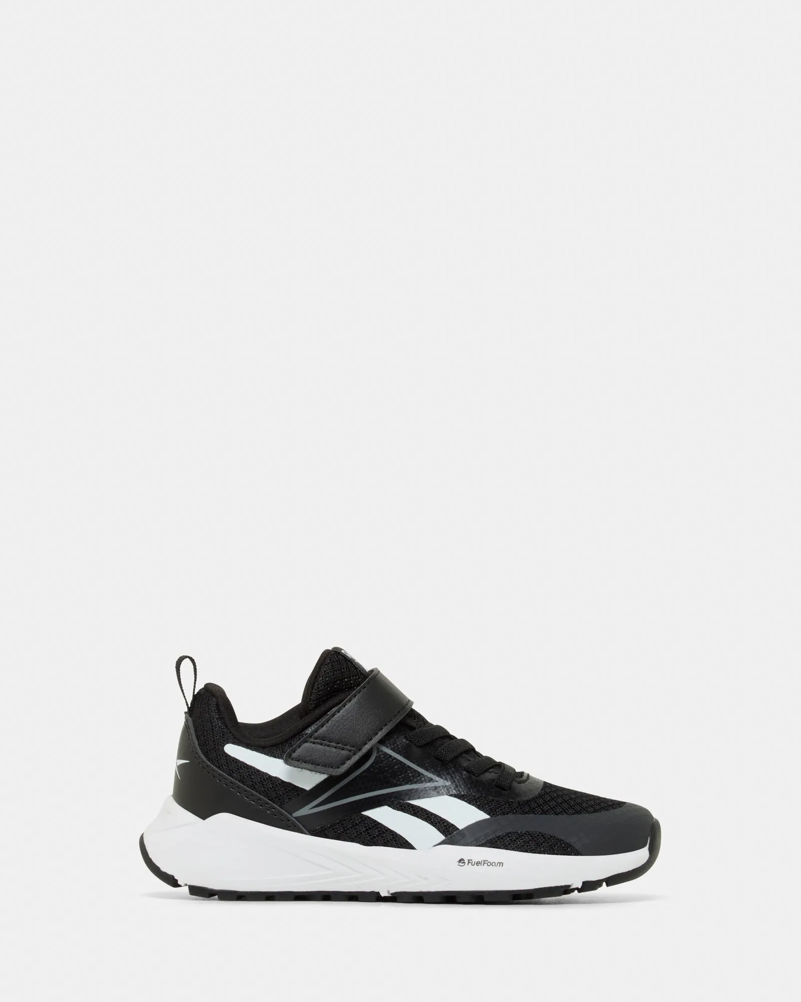 Energen Run Elastic Lace & Top Black/White/Grey