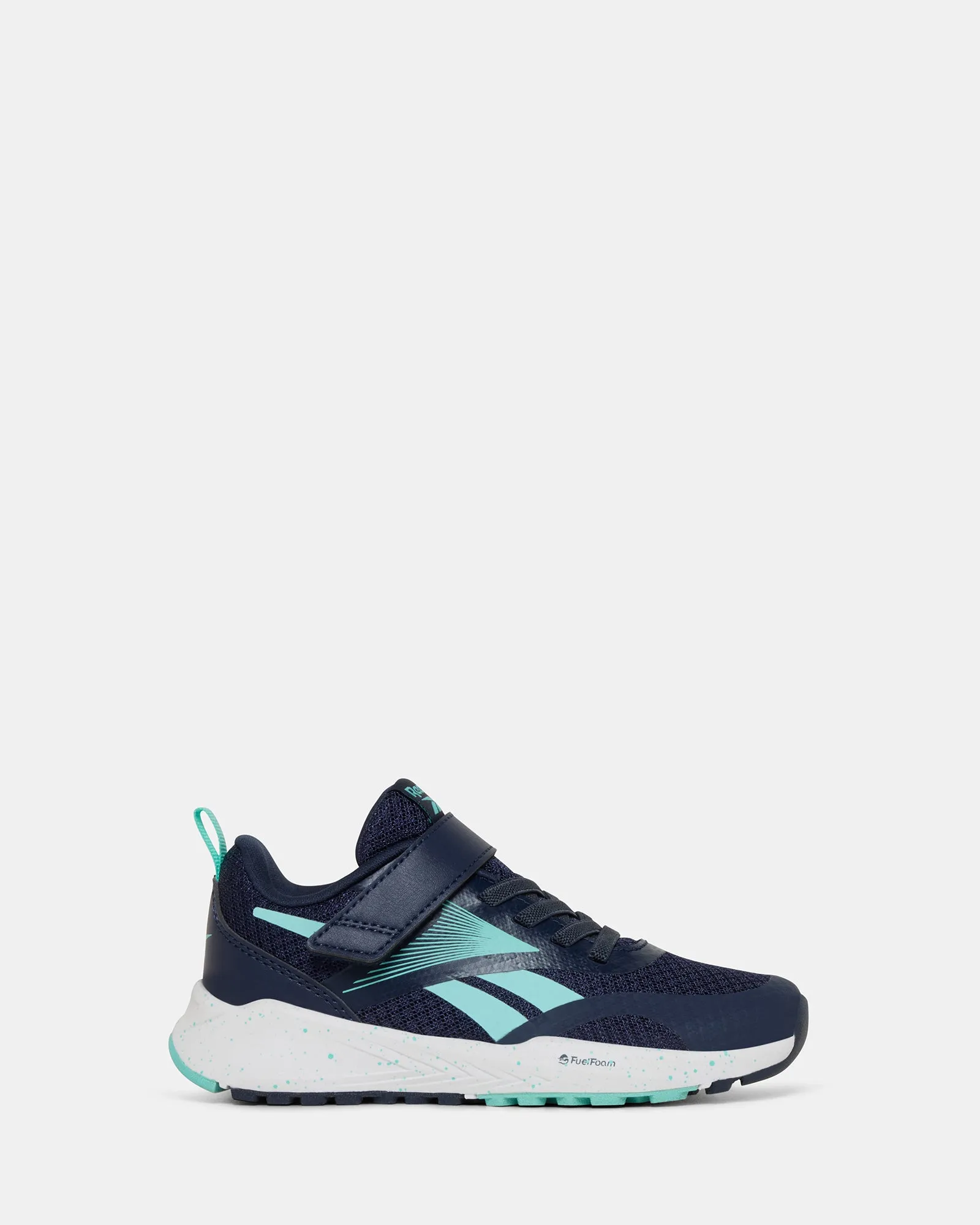 Energen Run Elastic L&t Strap Vectornavy/Alaqua/White