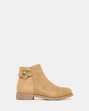 Esme Heart Boot Tan