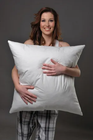 European Size Firm Pillow 98-99% White Premium Hand Select Polish Goose Down 65cm2