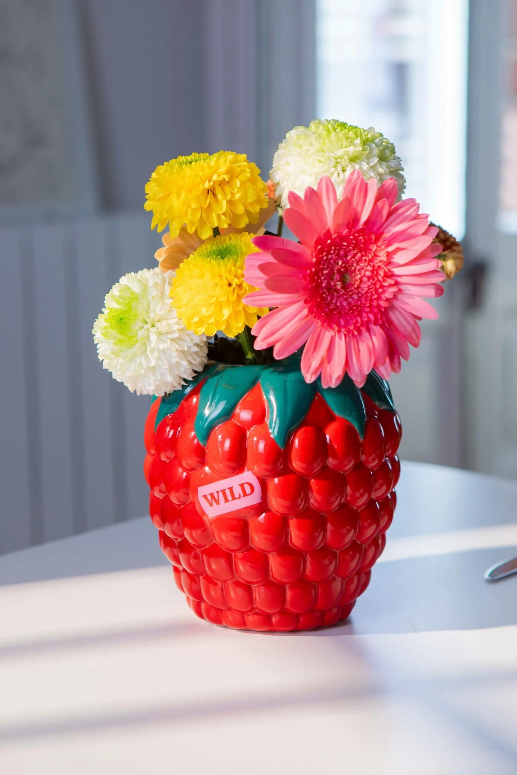 Farmers' Market Vase - Raspberry