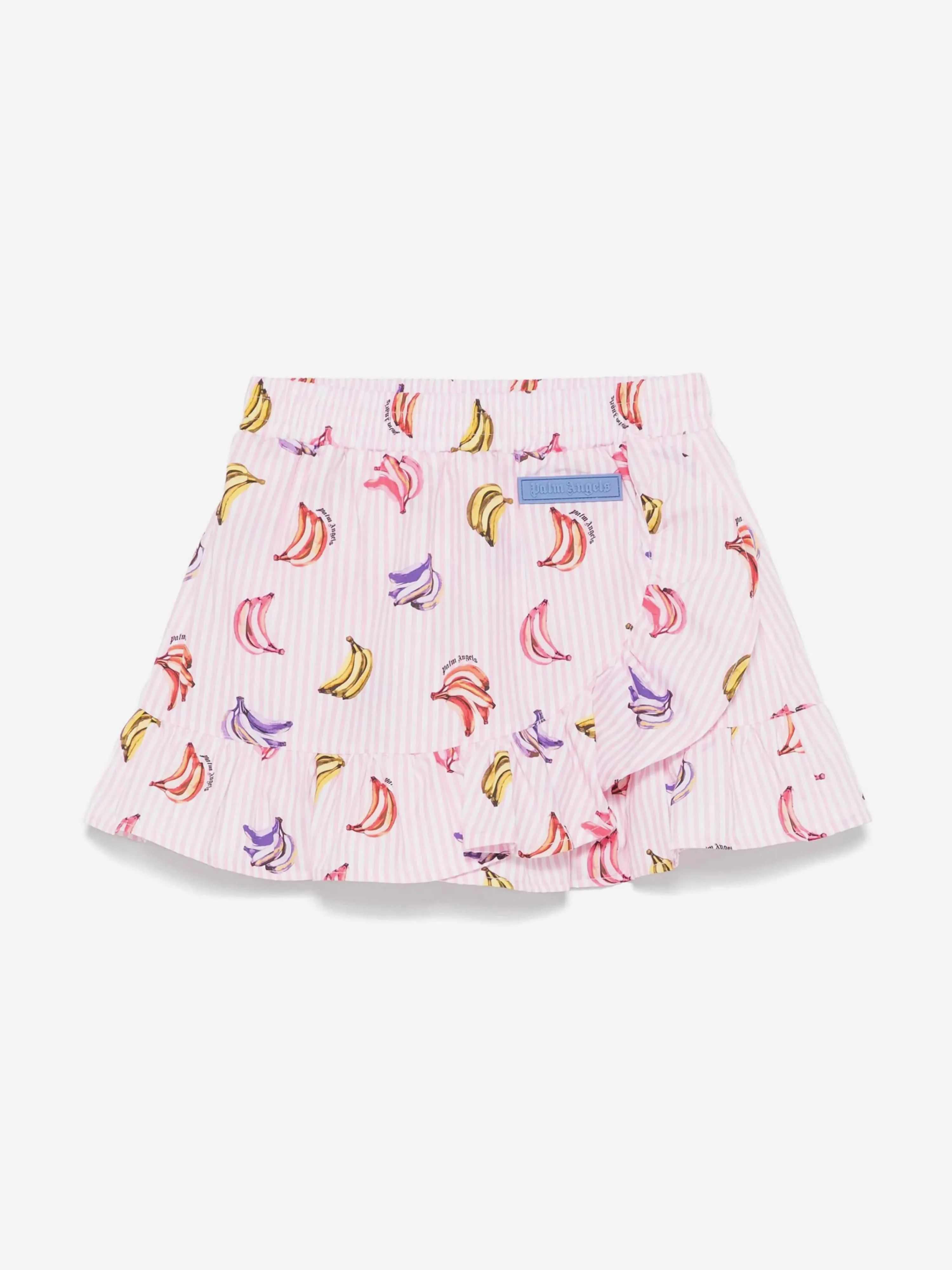 Girls AOP Bananas Mini Skirt in Pink