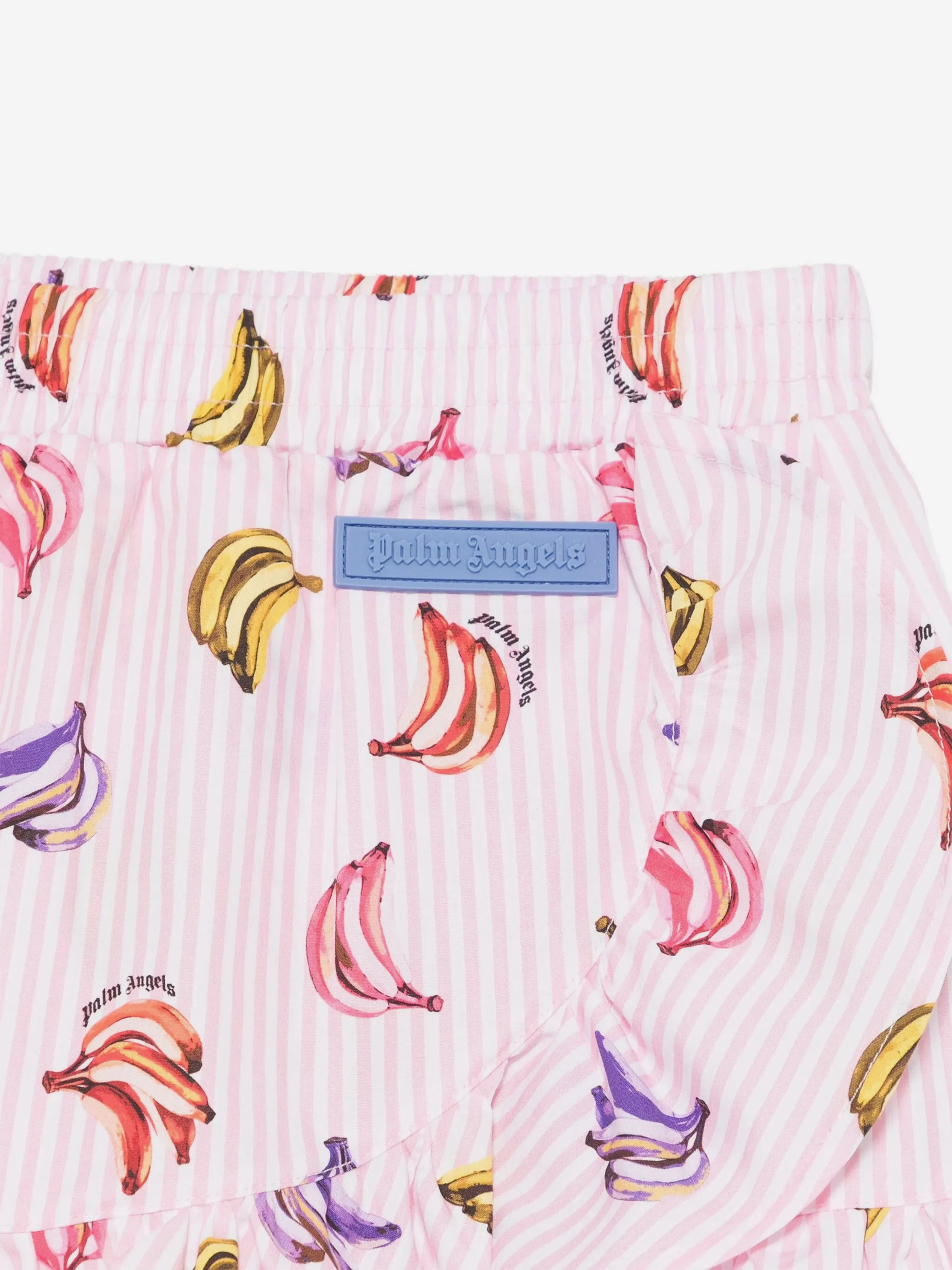 Girls AOP Bananas Mini Skirt in Pink