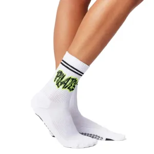 Graffiti - Crew Grip Socks (Barre / Pilates)