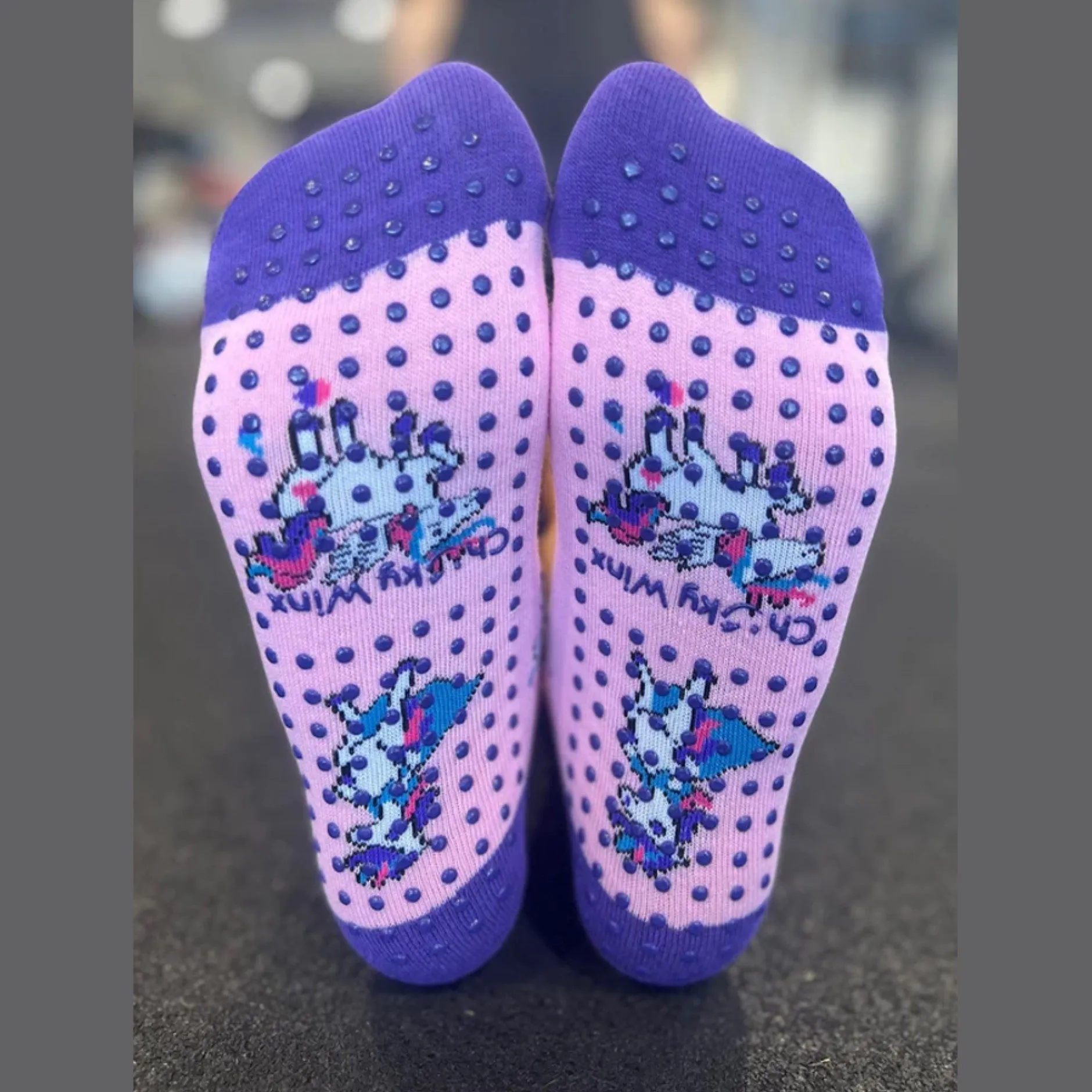 Grippy Socks - Unicorn (Barre / Pilates)
