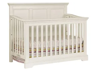 Hanley Convertible Crib with Full Size Rails Package - Chalk