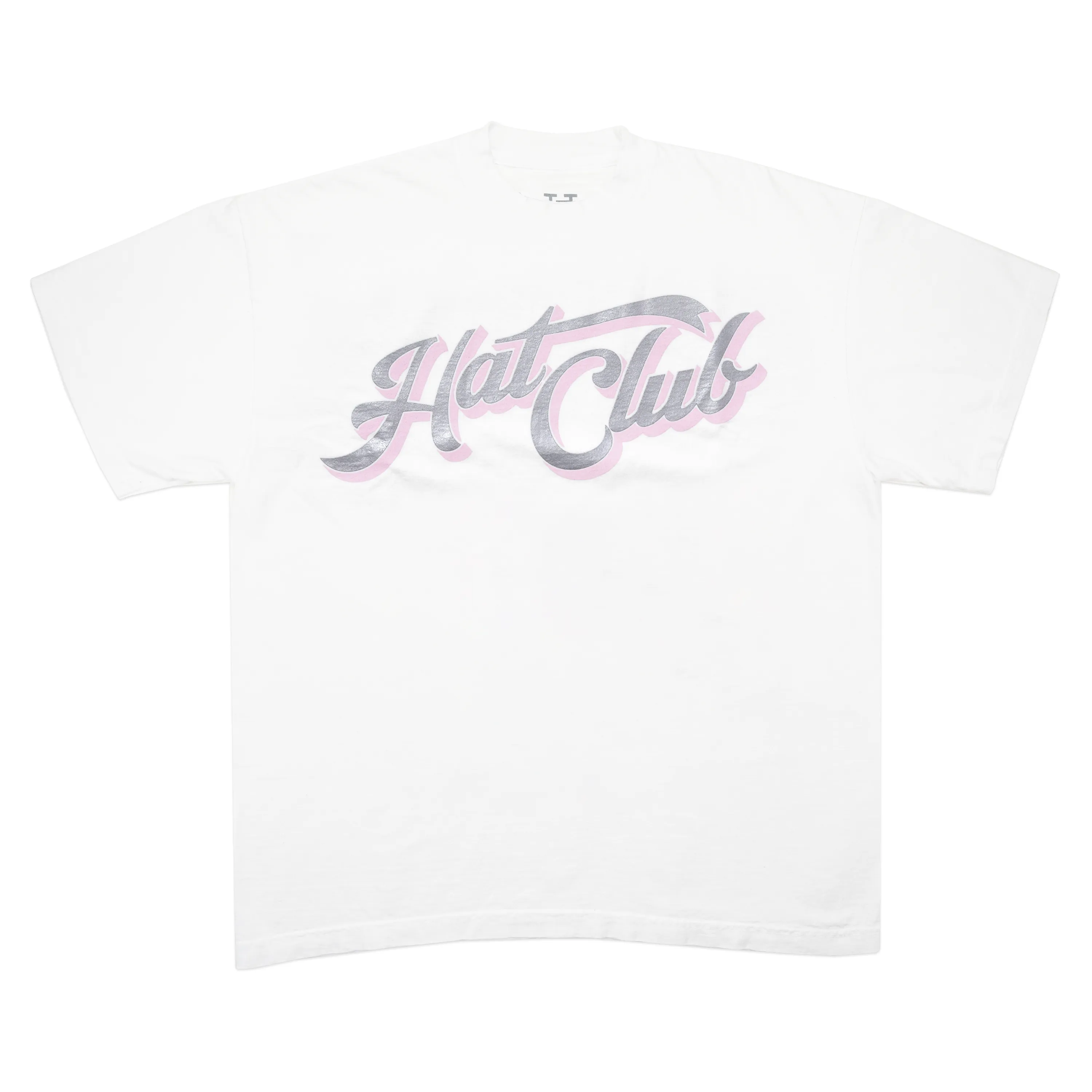 Hat Club 2025 Script Tee - White